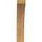 Ekena Millwork 6"W x 20"D x 32"H Thorton Rough Sawn Knee Brace, Western Red Cedar BRC06X20X32THR00RWR - alternate 3